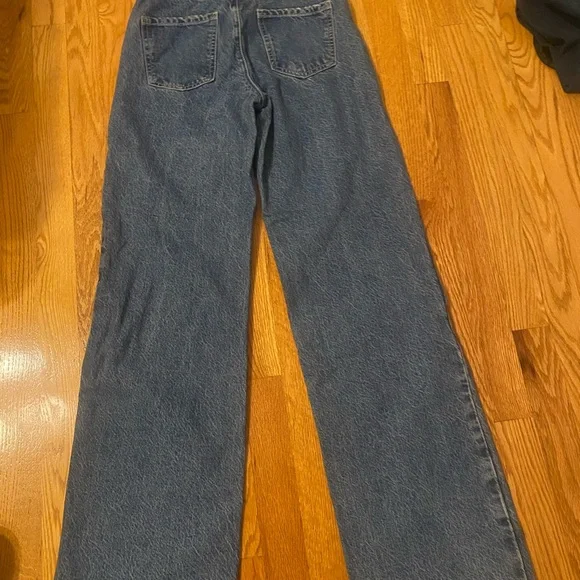 Zara Blue Flare & Wide Leg Jeans - Picture 4 of 4